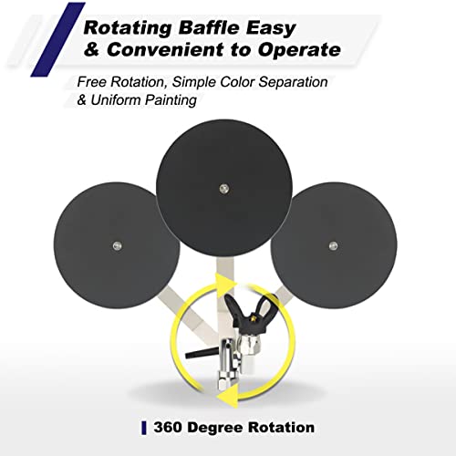 ZHUITU Airless Spray Gun Guide Spray Tool Paint Accessory Extension Airless Paint Sprayer Nozzle (black) - Image 3