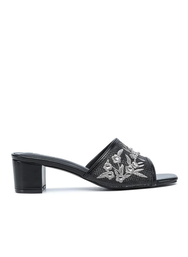 FYOR Stylish Braided Block Heel Sandal HL 313