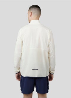 CASTORE Men'S Long Sleeve 1/2 Zip Top - Ecru  - Image 2