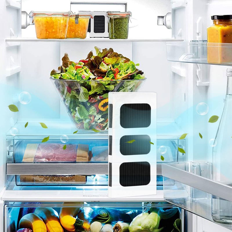 SEISSO Paultra2 Refrigerator Air Filter Replacement for Frigidaire Pure Air Ultra II, ELPAULTRA2 Filter for Electrolux Pure Advantage ULTRA II, Freshen Your Fridge with Activated Carbon-6Packs - Image 2