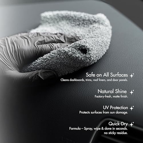 Nippon Paint Car Interior Cleaner 250ml | Dashboard & Panel Cleaner Removes Tough Stains Restores Natural Shine n-Shield | No.1 Paint Brand in Asia Pacific Region (Pack of 1) - Image 3