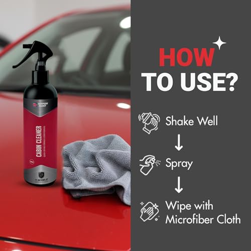 Nippon Paint Car Interior Cleaner 250ml | Dashboard & Panel Cleaner Removes Tough Stains Restores Natural Shine n-Shield | No.1 Paint Brand in Asia Pacific Region (Pack of 1) - Image 4