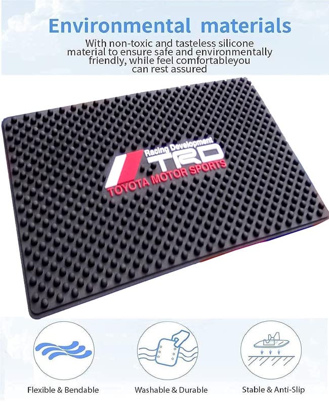 Auto E-Shopping Car Dashboard Non Slip Anti Skid Mat Sticky Holder Big Size 6 Inch x 10 Inch 1 Piece - Image 3