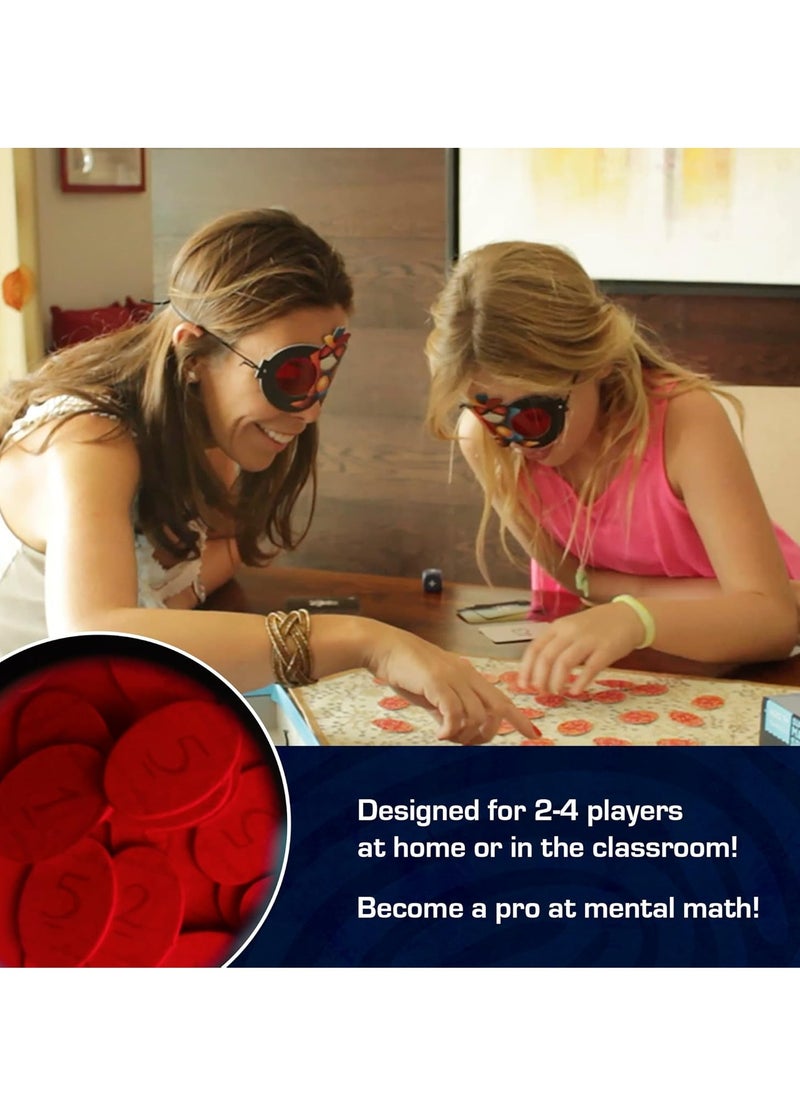 CHALK AND CHUCKLES - Chalk and Chuckles Super Math Spy Board Game for Kids Age 8-12, Educational Brain Games for Kids 10+ Years, Gift for Boys, Girls 9, 10, 11 Years, STEM Toys for Kids - Image 1
