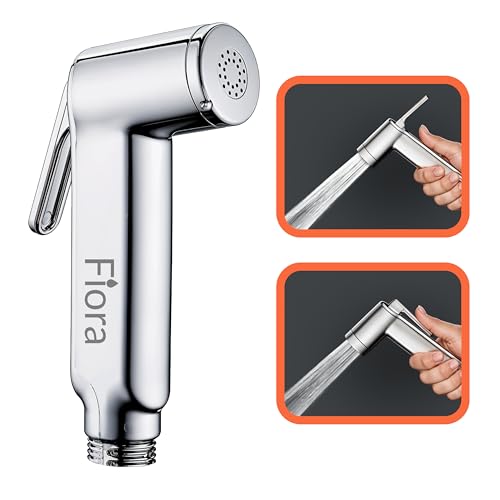 FIORA Heavy Duty ABS Health Faucet | Jet Spray for Toilet | Shower Faucet | Health Faucet for Bathroom | Health Faucet Gun Only |Chrome Finish (Jet Spray for Toilet) - Image 1