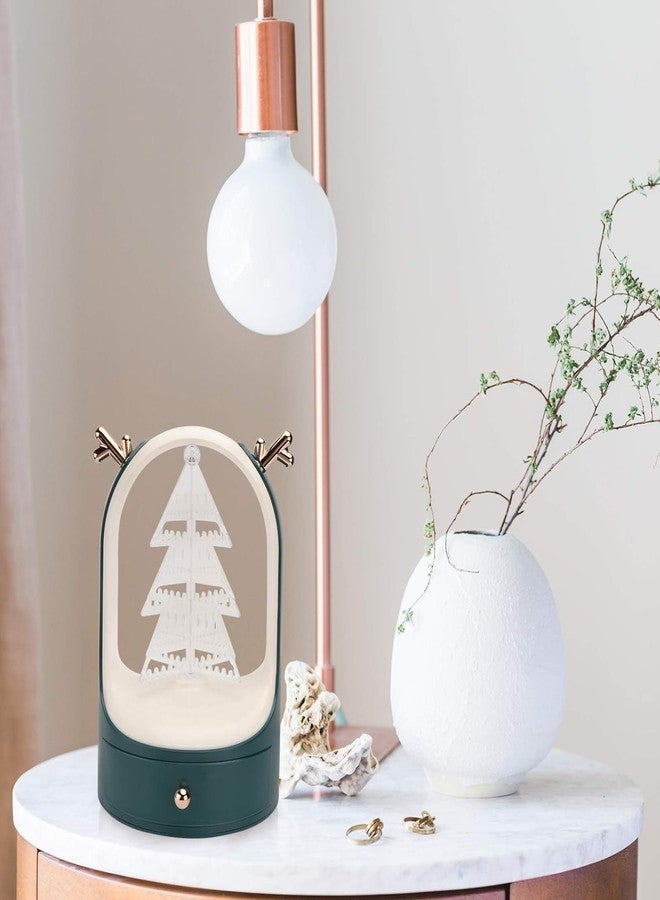 Glaceon Jewellery Stand,Jewellery Holder,Jewellery Tray, Jewellery Storage for Necklaces,Bracelets, Earrings,Rings with 1 Drawers 360 Rotate Jewelry Holder - Image 2