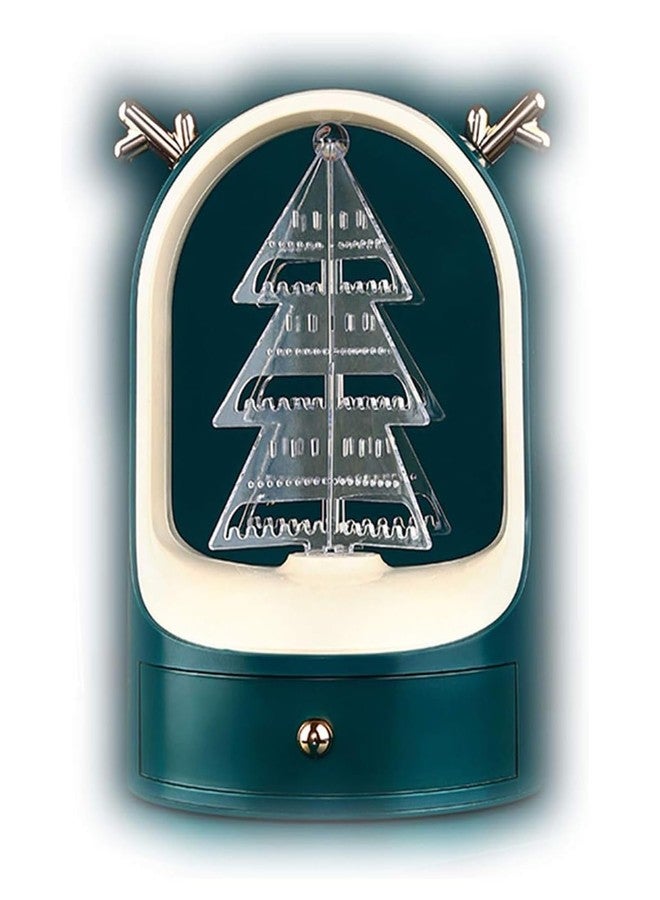 Glaceon Jewellery Stand,Jewellery Holder,Jewellery Tray, Jewellery Storage for Necklaces,Bracelets, Earrings,Rings with 1 Drawers 360 Rotate Jewelry Holder - Image 1