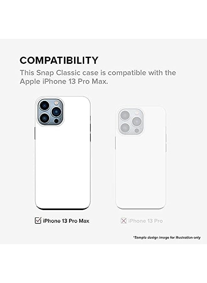 HuHa - Tough Pro Series Case Compatible with Apple iPhone 13 Pro Max, Dual Layer hybrid PC + TPU Customized Mobile Cover Shield with TPU Protection in Matte Finish Print - Asian Scooter - Image 1