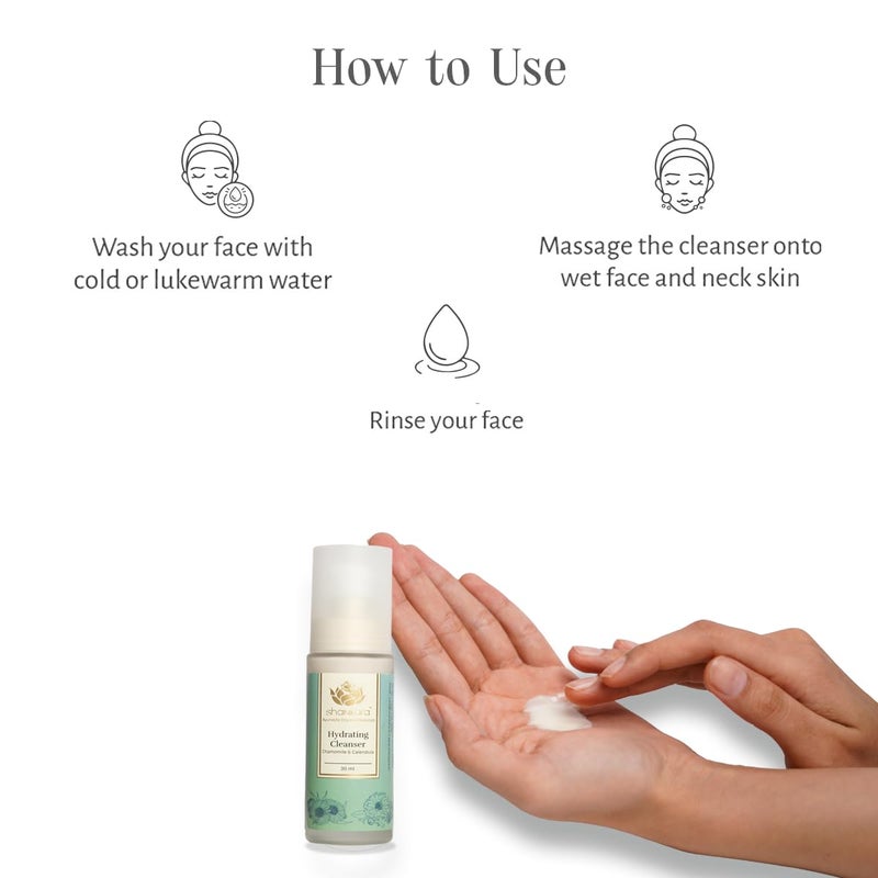 Shankara Fine Line Hydrating Cleanser With Vata Pitta For Combination Skin 30ml - Image 4