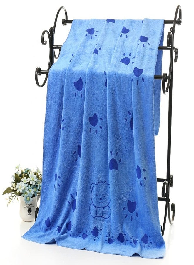 FIMALIA Soft Bath Towel Cotton Washcloth for New Born Baby,Infants and Toddlers(Colour & Prints May Vary)(Pack of 2)(Dark Color, Small_48cm x 84cm) - Image 2