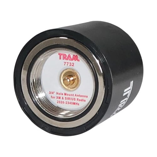 Tram 7732 Satellite Radio Mirror-Mount Low-Profile Antenna with RG58 Coaxial Cable and SMB-Female Connector - Image 2