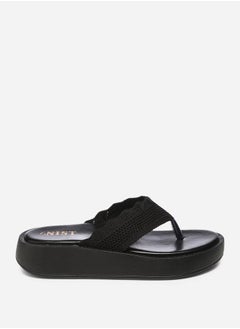 GNIST Knitted Strap Thong Slippers by Styli  - Image 5