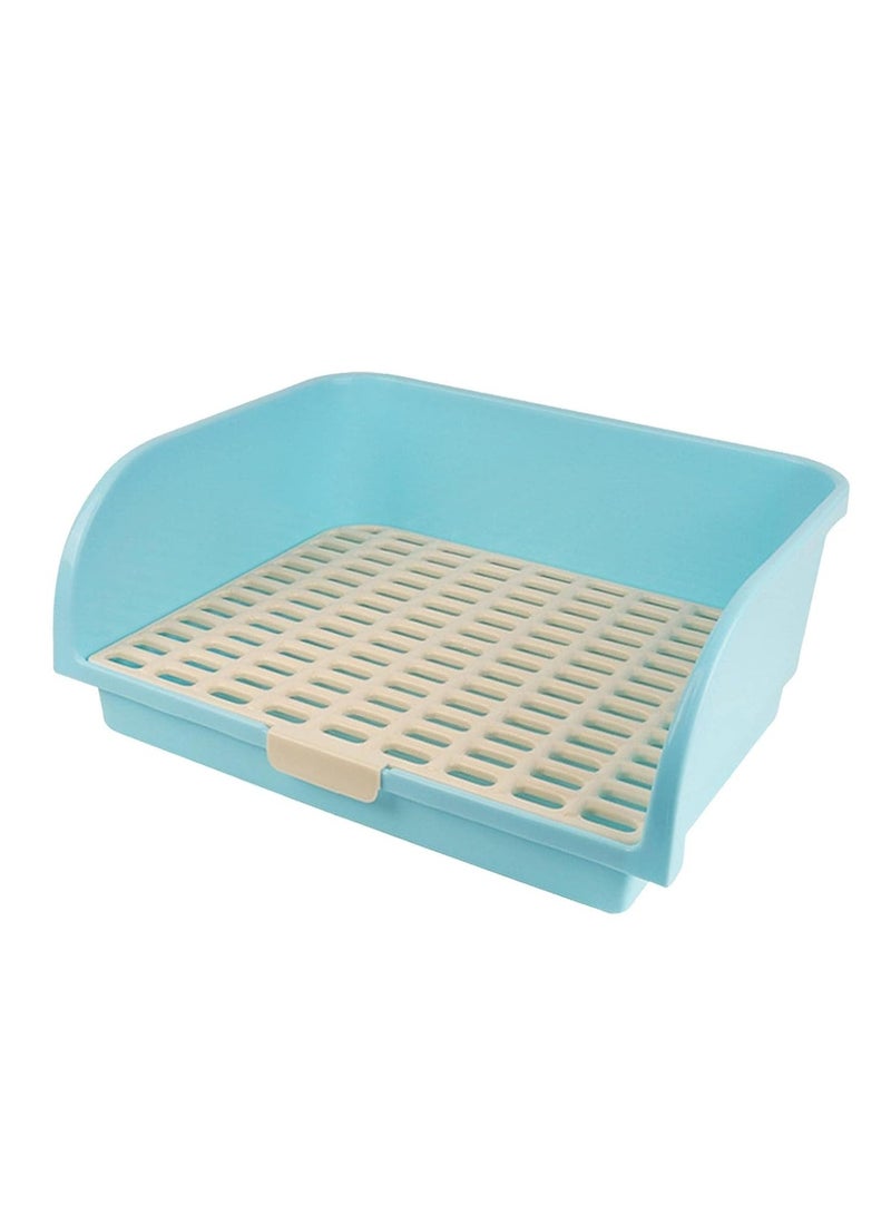 مرحاض أرنب، شينشيلا كبيرة للنمس، مرحاض مربع، مريح للتنظيف، مريح، مثالي للأرانب الكبيرة، حجم كبير، مثبت على الحائط، قابل للغسل - Image 1