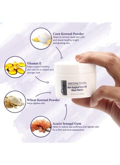 Distinction Firmalift Instant Firming Face Lift Powder & Activator Combo Anti Aging To Tighten & Tone Skin For A Radiant & Youthful Glow Great For Fine Lines Wrinkles  - Image 3