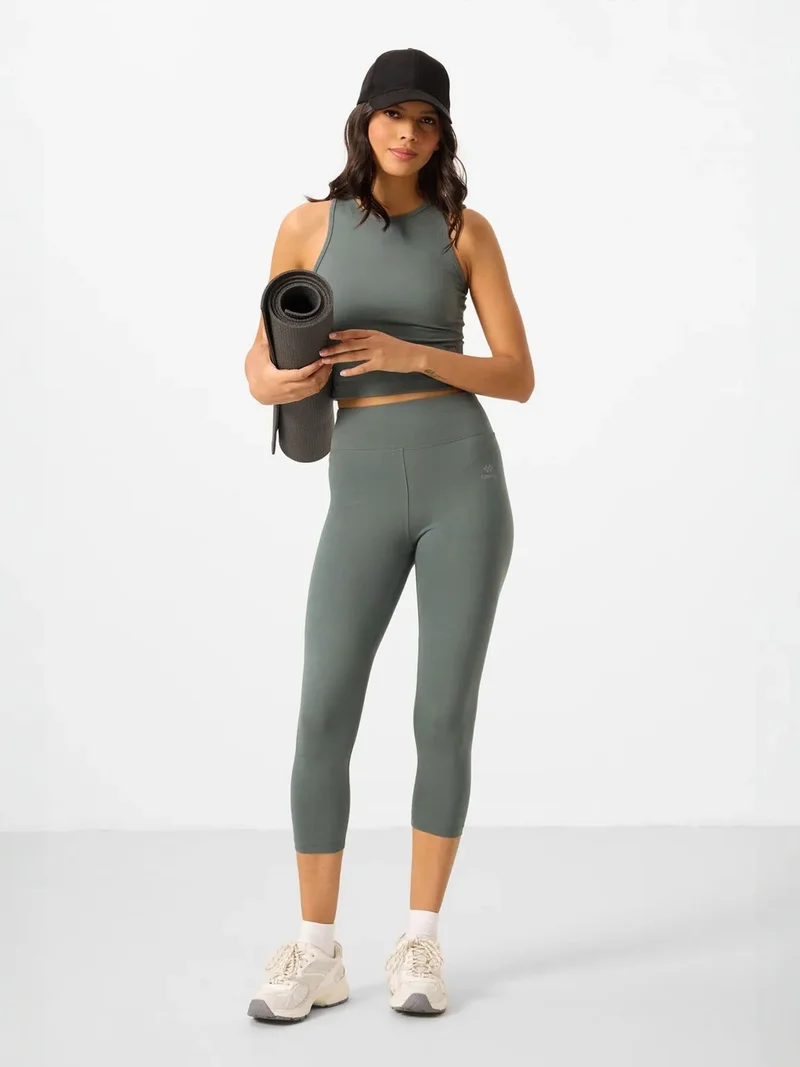 TOMMYLIFE TOMMY Sleeveless Cotton Blend Active Set