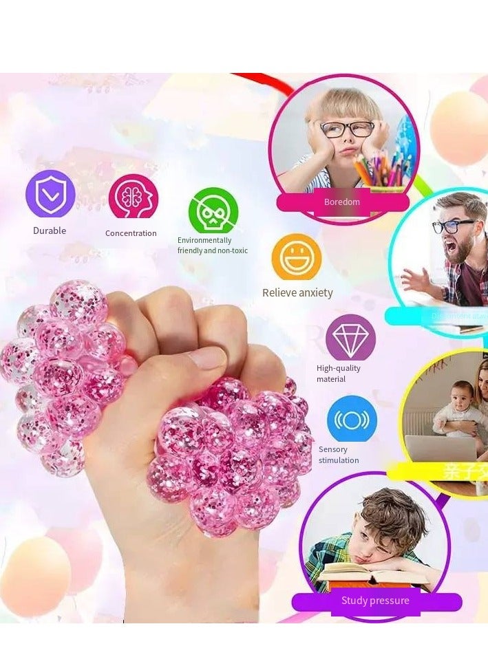 Sensory Stress Balls Fidget Toys for Kids and Adults Sensory Squishy Balls Set, Fidget Stress Toys - 12 Pack  Random shipment - Image 3