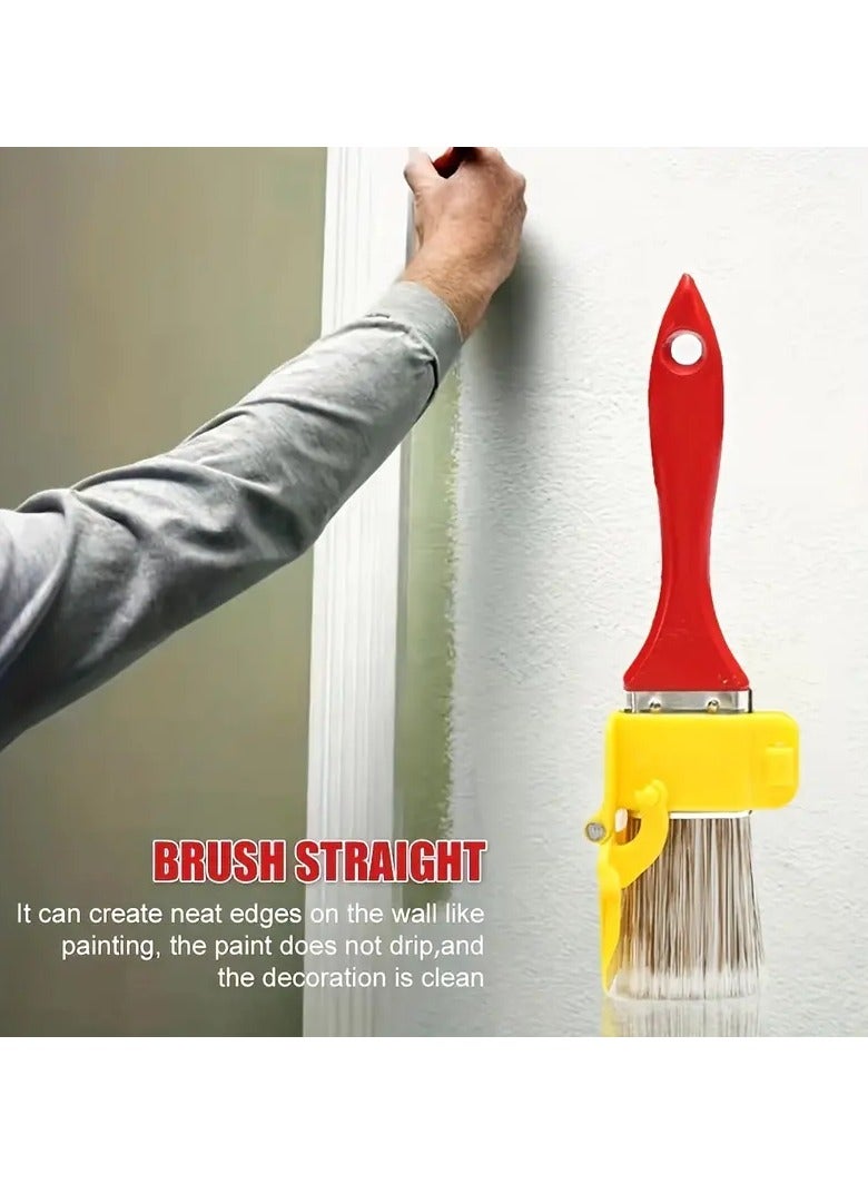 One Piece Of Clip Pliers Placed On The Paint Brush To Differentiate Between Colors And The Surface You Want To Paint Or Isolate To Make The Place Cleaner Such As The Corners Of The Walls And CEILING Or If You Do Not Want To Paint The Wall Electrical Plug Or Not Paint The Edge Of The Door Or The Edges Of The Air Conditioner The Clip Is Lightweight And Portable And You Cn Reuse It Several Times The Clip Pliers And Paint Brush Are Included With The Shipment  - Image 3