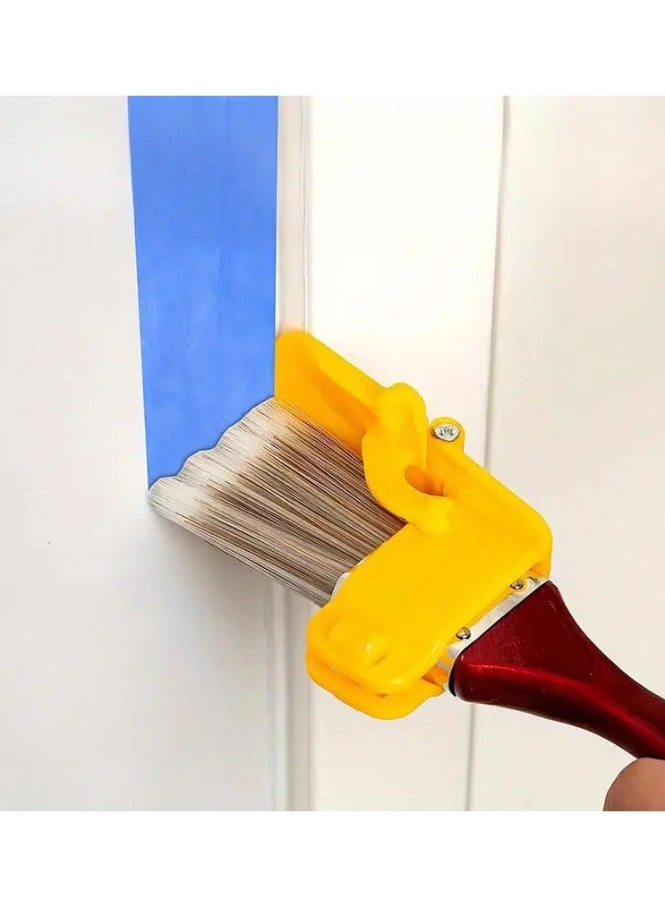 One Piece Of Clip Pliers Placed On The Paint Brush To Differentiate Between Colors And The Surface You Want To Paint Or Isolate To Make The Place Cleaner Such As The Corners Of The Walls And CEILING Or If You Do Not Want To Paint The Wall Electrical Plug Or Not Paint The Edge Of The Door Or The Edges Of The Air Conditioner The Clip Is Lightweight And Portable And You Cn Reuse It Several Times The Clip Pliers And Paint Brush Are Included With The Shipment  - Image 5