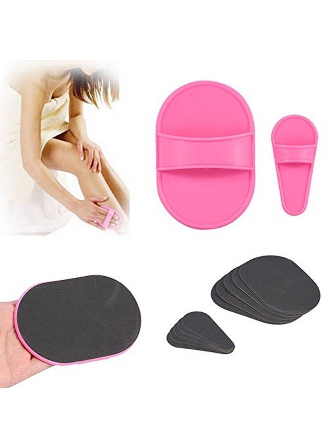 Sonew Hair Removal Tool Smooth Legs Skin Pad Arm Face Upper Lip Hair Removal Remover Set Exfoliator Away 1Set - Image 2