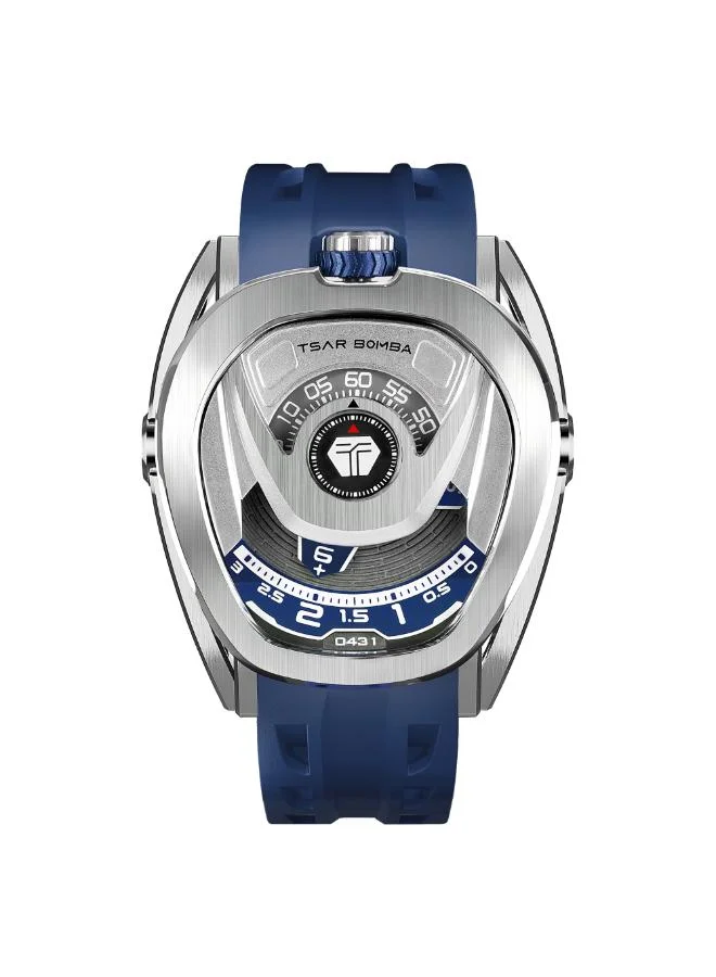 TSAR BOMBA Men's FKM Rubber Automatic Watch Set TB8213A-03(1+2)SET - 44.0*52.0 mm