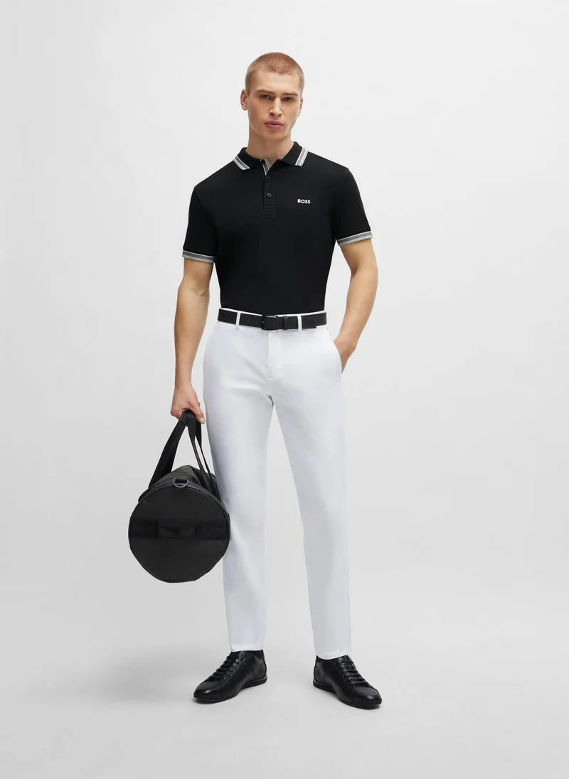 BOSS Black Paddy polo shirt in cotton piqué for Men | Best Price UAE