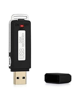 Generic 8GB Voice Recorder Rechargeable Mini USB Voice Recorder USB Flash Drive Voice Activated Recorder Dictaphone 150 Hours File Capacity  - Image 1