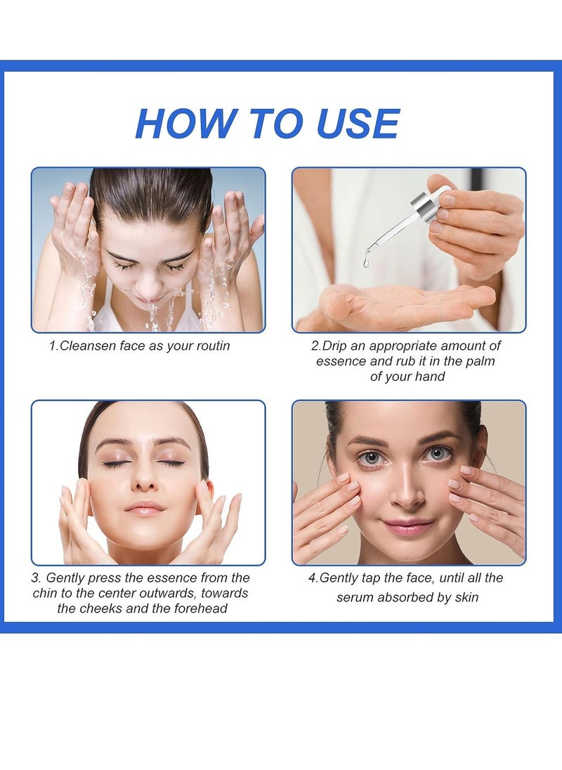 Sefudun - Botox Stock Solution Facial Serum Botox Stock Anti Aging Serum for Face Instant Face Tightening Botox Reduce Fine Lines Wrinkles Boost Skin Collagen Hydrate and Plump Skin Face Serum 30ml - Image 1