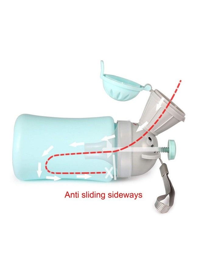Syga Portable Baby Potty Urinal Emergency Toilet For Camping Car Travel And Kid Potty Pee Training (Blue)  - Image 4