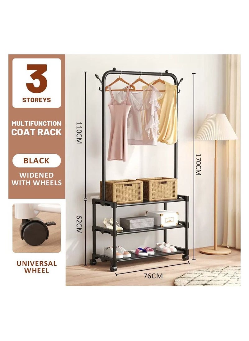 3-Layer Multifunctional Drying and Shoe Rack – Easy to assemble, ideal for storing handbags, hats, shoes, and boxes, perfect for indoor and outdoor use. - pzsku/ZBBF0797917FF1E729074Z/45/_/1738870806/da4b29cc-89e2-4502-9211-d50347d99ea2