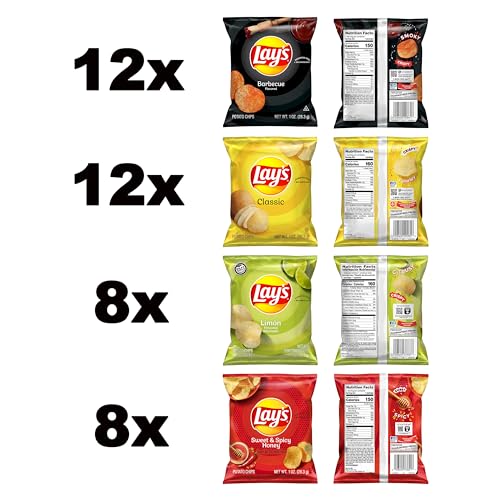 Lay's Lays Potato Chips Classic Chips Variety Pack 1 Ounce Pack of 40 - Image 5