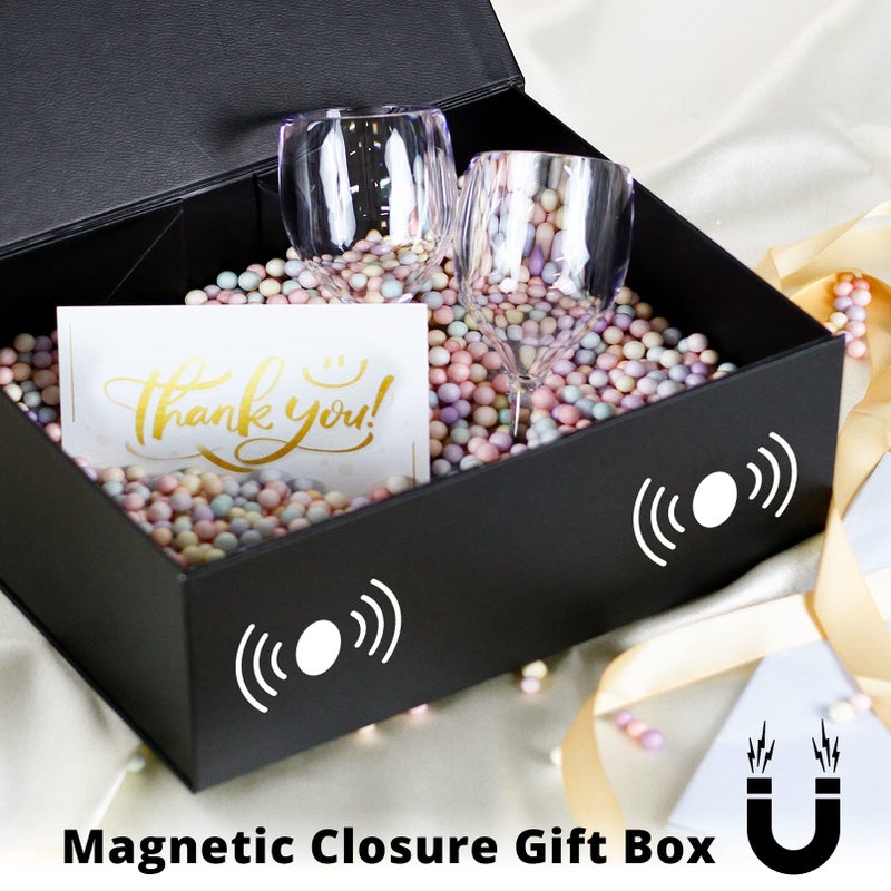 HavrePac Luxury Large Gift Box 13.8"x9"x4.3" Storage Box Ribbon Magnetic Closure for Luxury Packaging Box for Valentine's Day,Mother's Day, Birthdays, Bridal Gifts,Weddings - Image 4