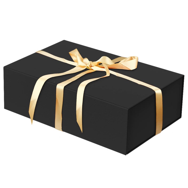 HavrePac Luxury Large Gift Box 13.8"x9"x4.3" Storage Box Ribbon Magnetic Closure for Luxury Packaging Box for Valentine's Day,Mother's Day, Birthdays, Bridal Gifts,Weddings - Image 1