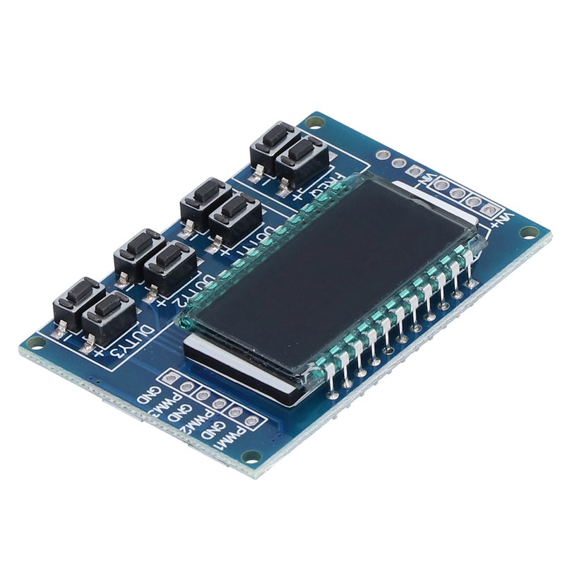 PWM Signal Generator: 3-Channel, 1HZ-150KHZ Frequency Range, High Precision - Independent Duty Cycle Adjustment, Serial Communication for Experimental Development, MCU Circuit Control - Image 4