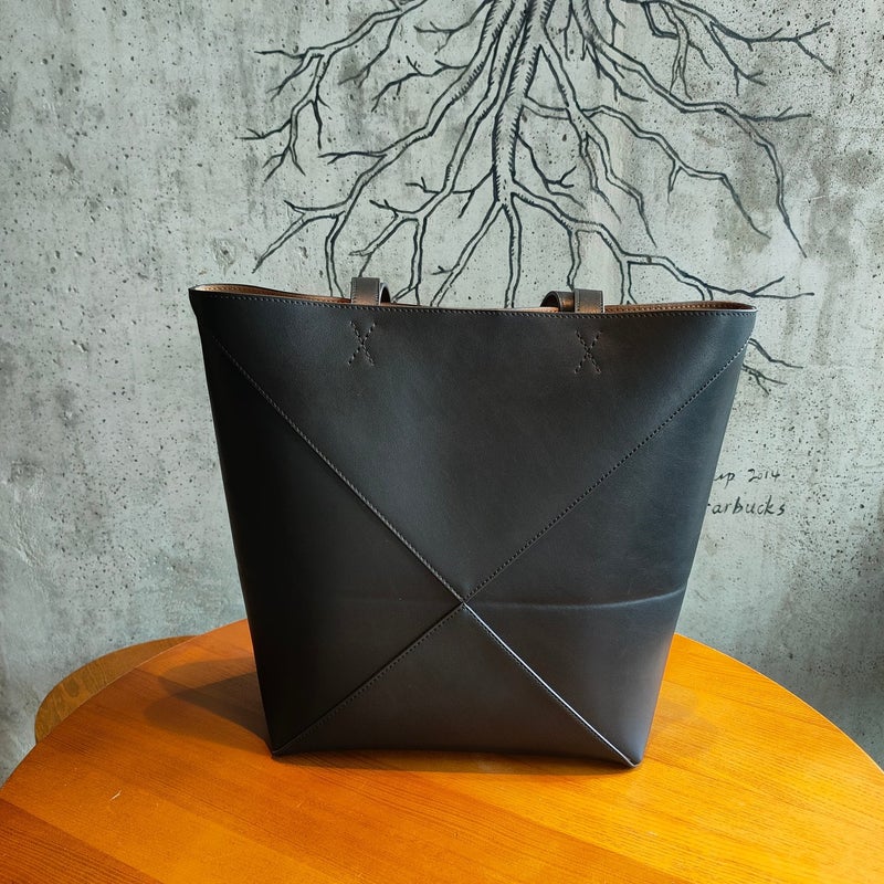 Tote Bag Women'S Foldable Geometric Bucket Bag Simple Handbag Shoulder Crossbody Bag Supply - Image 1