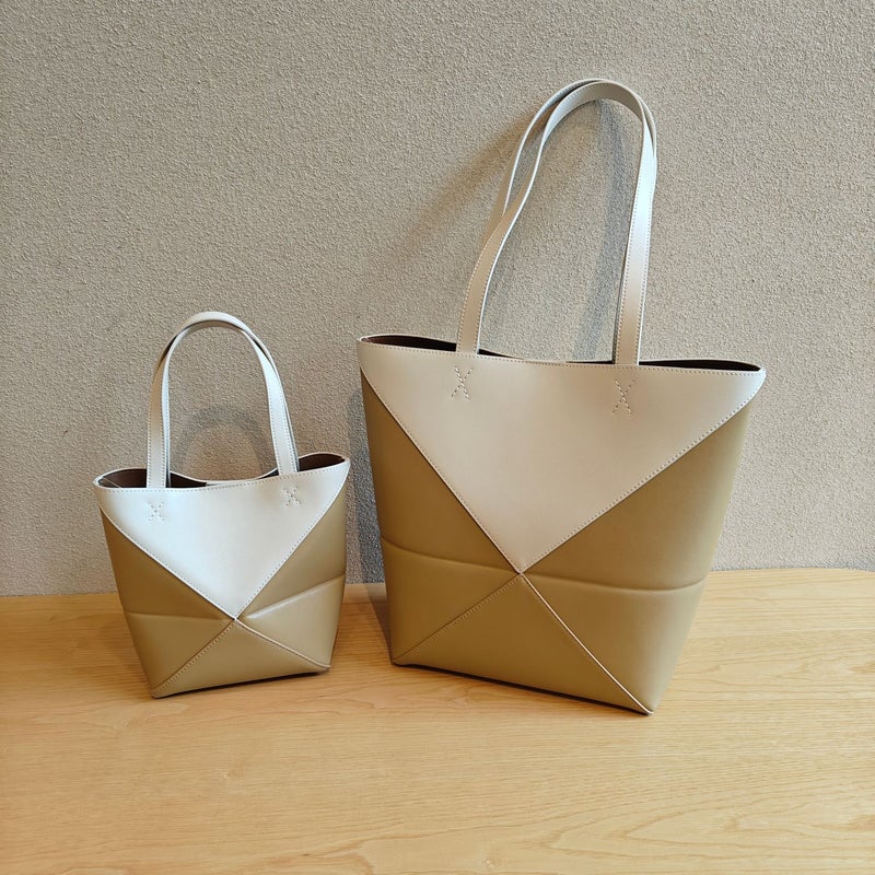 Tote Bag Women'S Foldable Geometric Bucket Bag Simple Handbag Shoulder Crossbody Bag Supply - Image 5