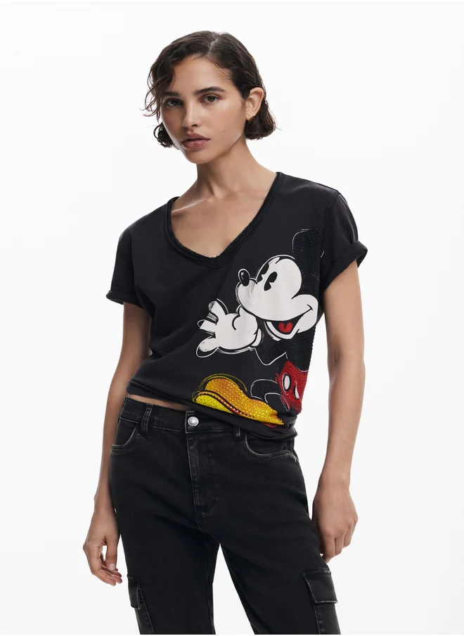 DESIGUAL Mickey Mouse T-Shirt