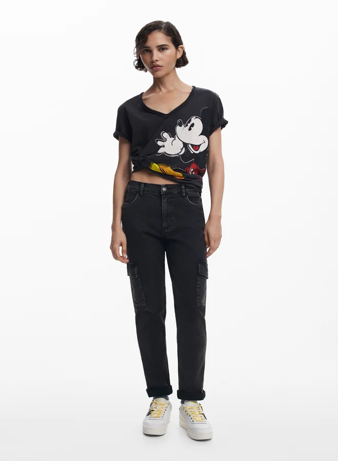 DESIGUAL Mickey Mouse T-Shirt