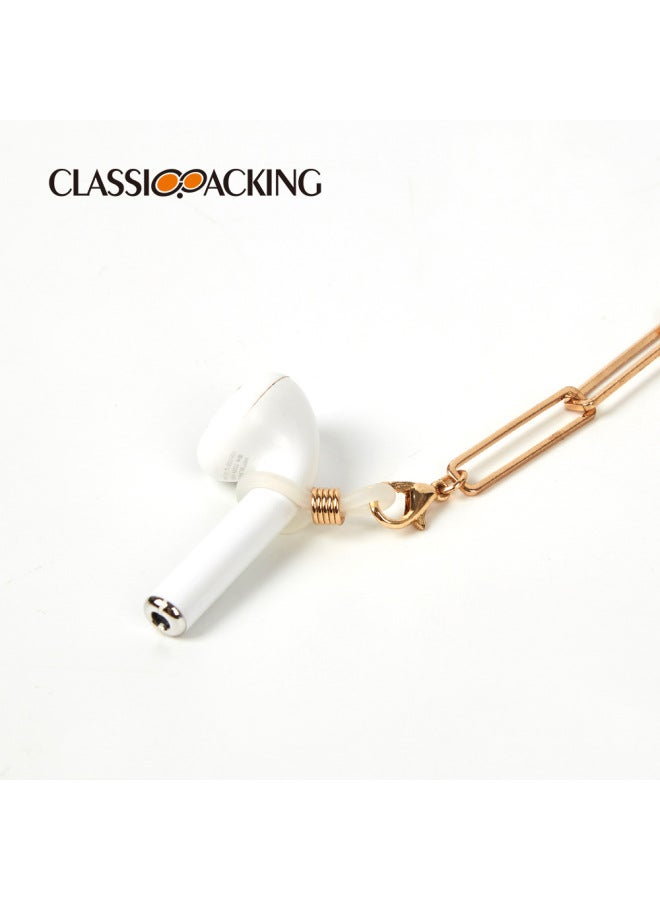 classicpacking New Wireless Chain Hanging Neck Hanging Accessories Anti-lost Artifact Portable Anti-drop Chain Bluetooth Headset Metal Anti-lost Chain - Image 4