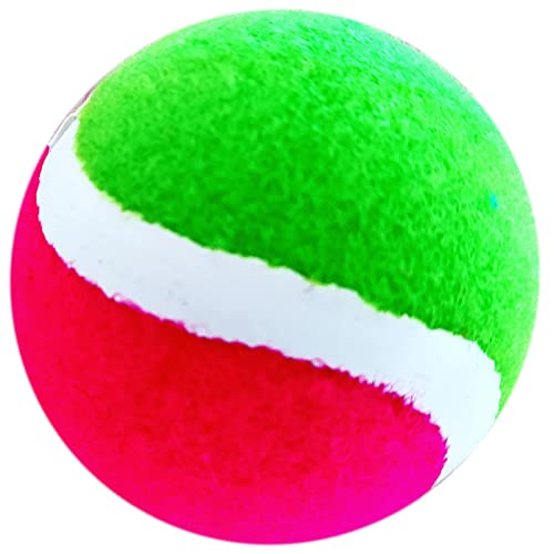 AppleRound Toss and Catch Velcro Ball Set (Hook and Loop), Kids Outdoor Games, Beach Toys, Backyard Sports, Paddle Ball Games (Pack of 2 Paddles and 2 Balls) - Image 4