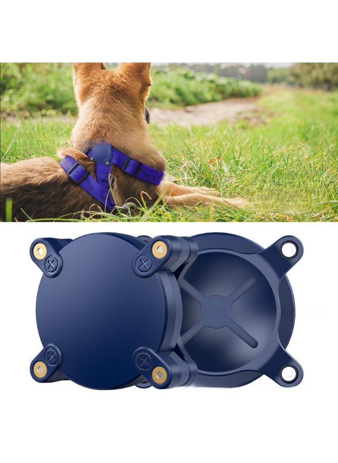 Generic - Pet Tracker AirTag Protective Case Waterproof Anti-Loss Dog Locator ABS Hard Shell IP68 Certified For Apple Accessories-Color:luminous Transparent - Image 1