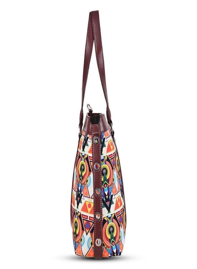 Bot Bag laptop handbag for women Tribal Motif - Image 4