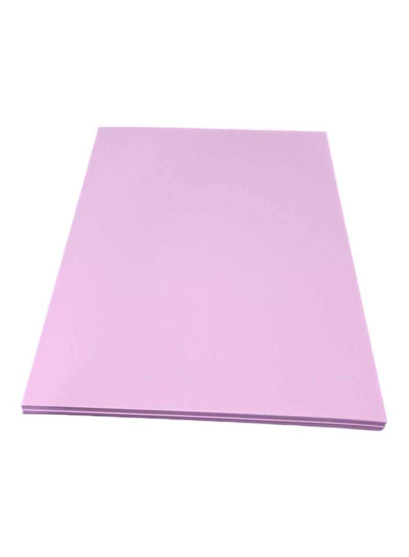 PRIMA 50 sheets of A4 pink cardboard Thickness 180 grams - Image 2
