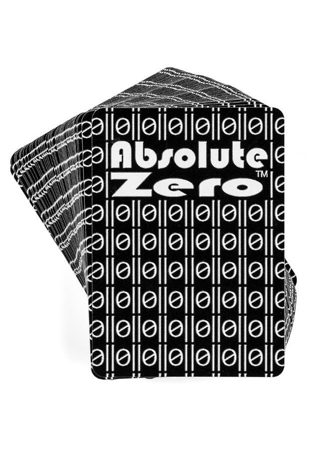 Absolute Zero لعبة بطاقات الرياضيات زيرو المطلق للأطفال والعائلات - لعبة رياضية تعليمية للأعداد الصحيحة للتعلم في المنزل، الفصل الدراسي، السفر - ألعاب رياضية تعليمية حائزة على جوائز تم تطويرها بواسطة معلم رياضيات - Image 2