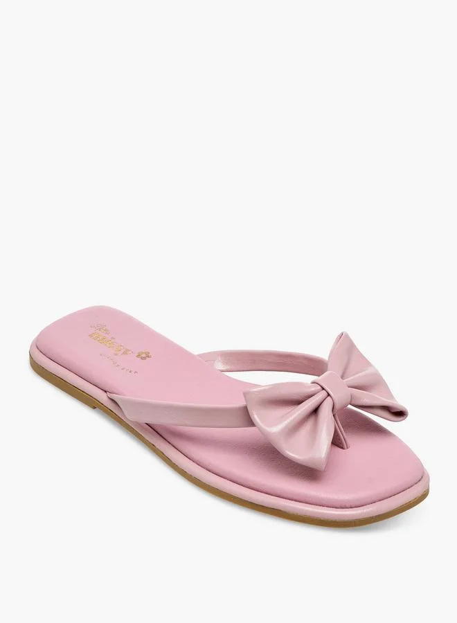 ليتل ميسي Girls Slip-On Sandals
