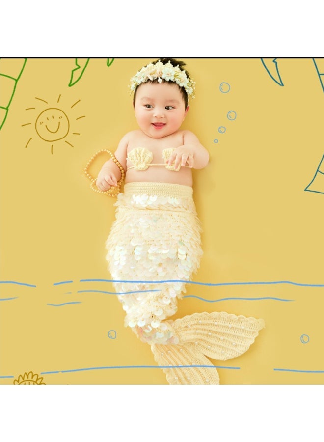 NIBEMINENT Photo clothing Mermaid New Year Costume 50cm - Image 2