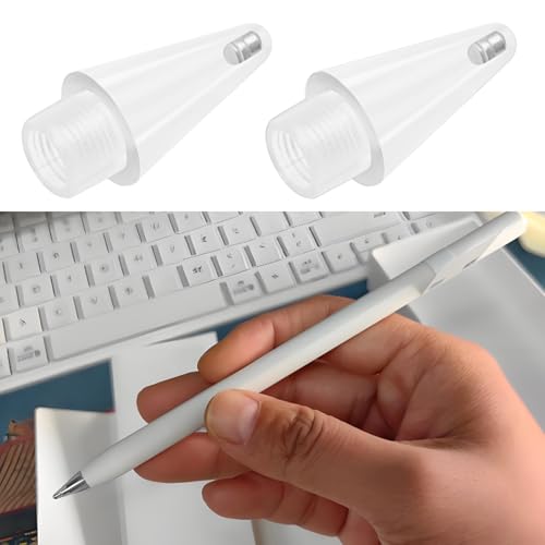 ECSiNG 2 قطع نصائح قلم بديل جزء حساس عالي نصائح قلم شفاف متوافقة مع Huawei M-Pencil (الجيل الثاني) - Image 2