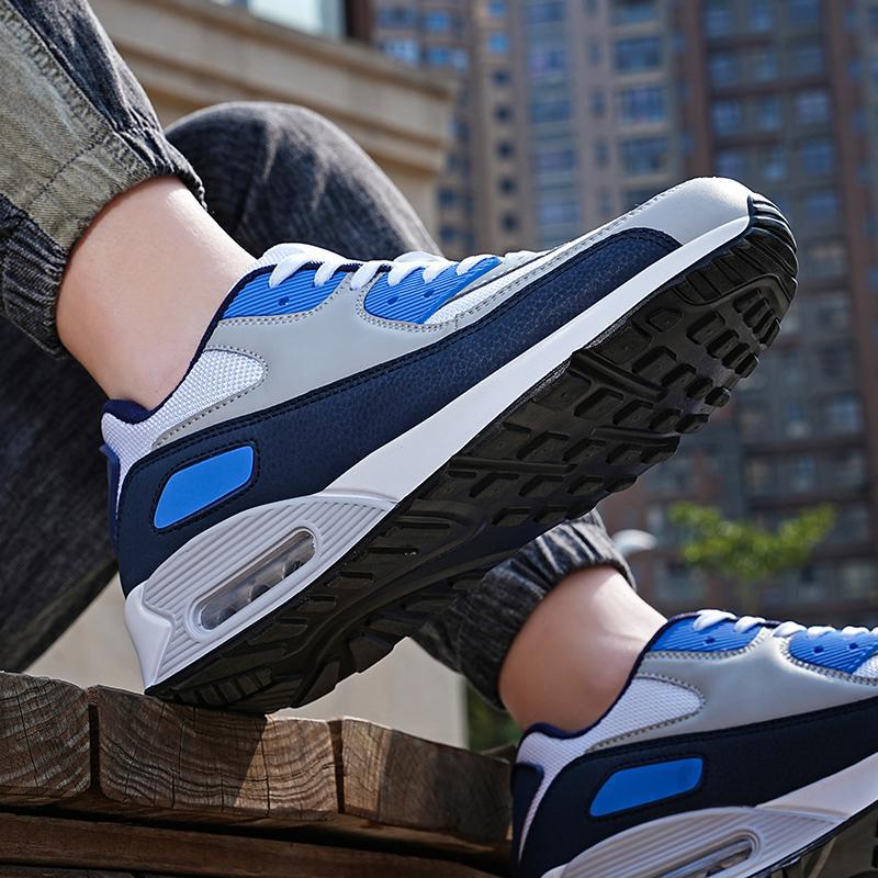 أحذية رياضية عصرية جديدة بألوان وأحجام 39-46 أسود أبيض أحمر - Image 5
