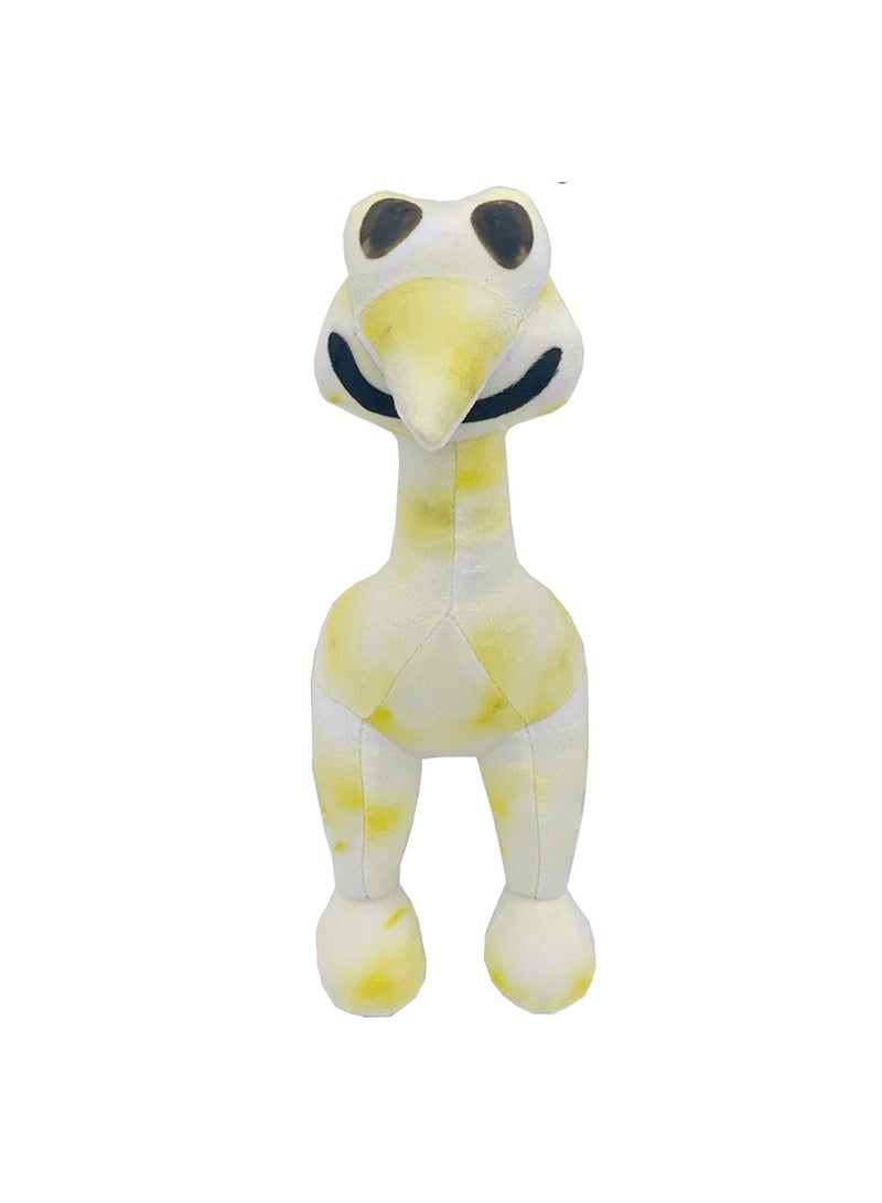 Children's Toys, Deformed Zoo, Horror Game Peripherals, Plush Dolls (Yellow-green Ostrich) - Image 1