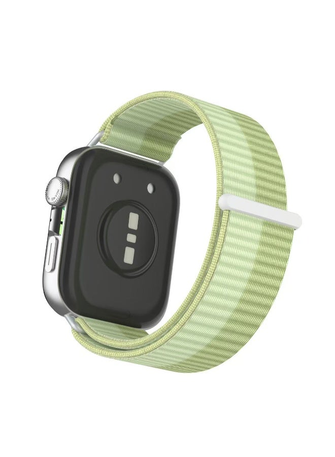 دكينج مناسب لاستبدال حزام نايلون لساعات هواوي واتش فيت 4 برو / فيت 4 / فيت 3. اللون أخضر - Image 2