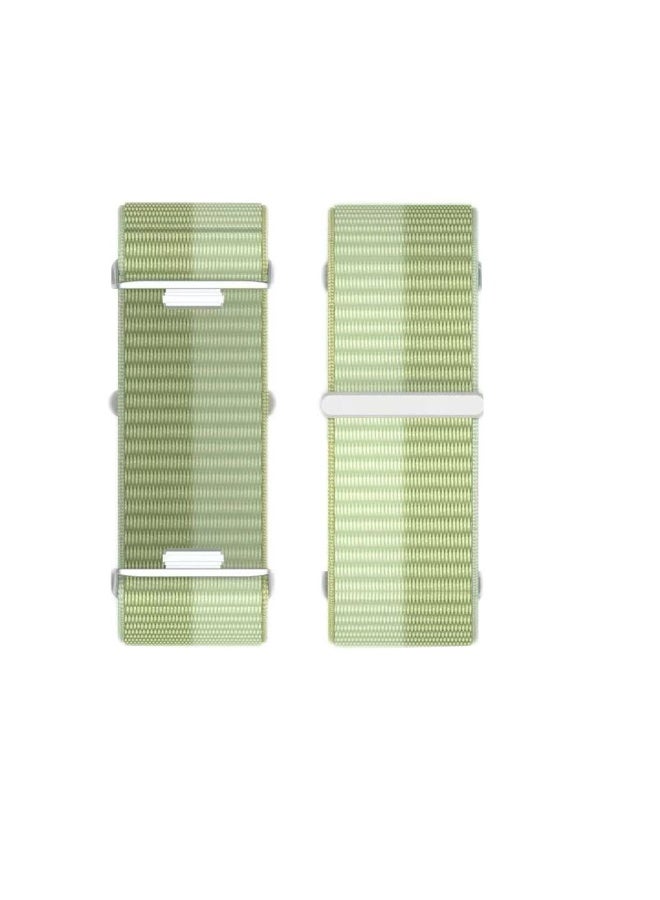 دكينج مناسب لاستبدال حزام نايلون لساعات هواوي واتش فيت 4 برو / فيت 4 / فيت 3. اللون أخضر - Image 3